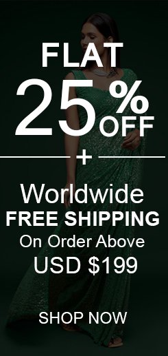 Flat 25% Off & Free Shipping